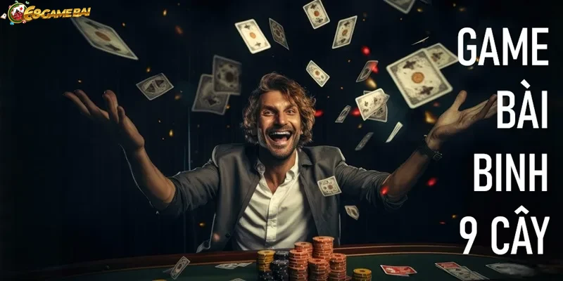 Người chơi tập trung trải nghiệm game bài binh 9 cây trực tuyến
